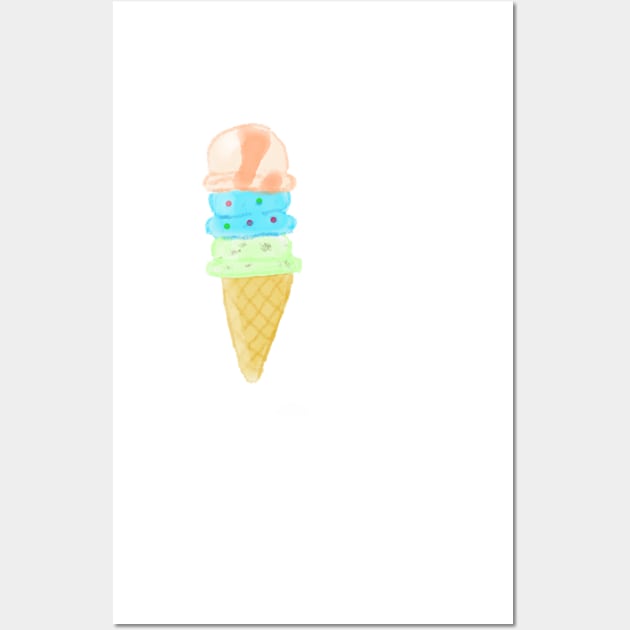 Ice Cream Wall Art by melissamiddle